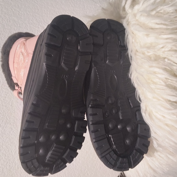 Women Winter Boots Water Proof Anti Slip Warm Adjustable Rubber Sole NEW - Picture 9 of 15